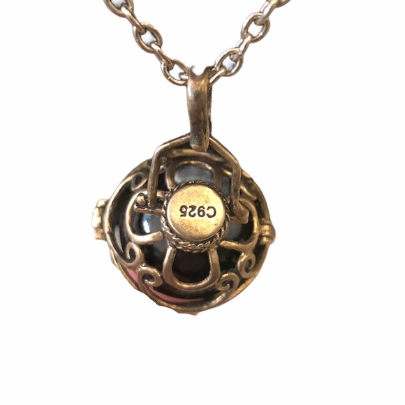Chakra Harmony Ball Bola Pendant Necklace - Picture 2 of 4